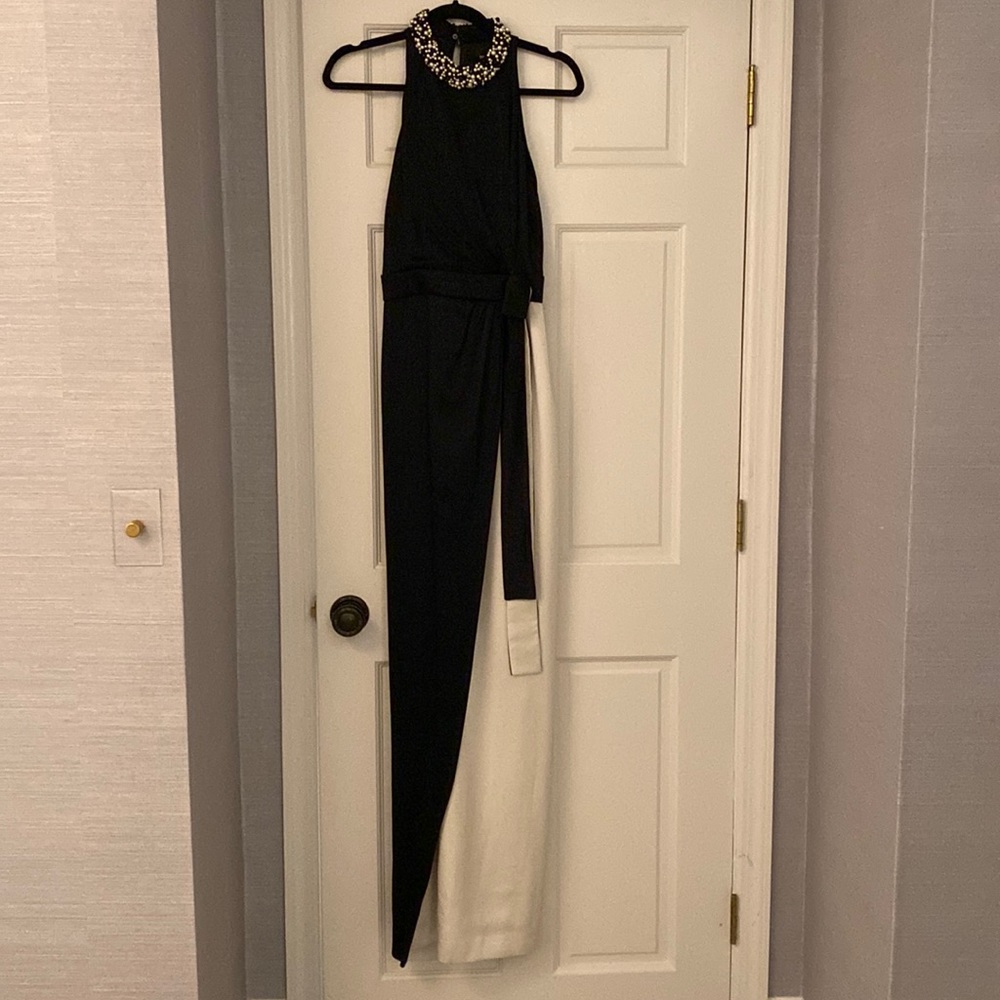 Hugo Boss Black and White Gown